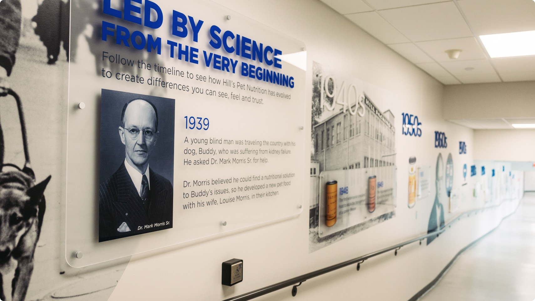 位於堪薩斯州托皮卡市的希爾思寵物全球寵物營養中心建築