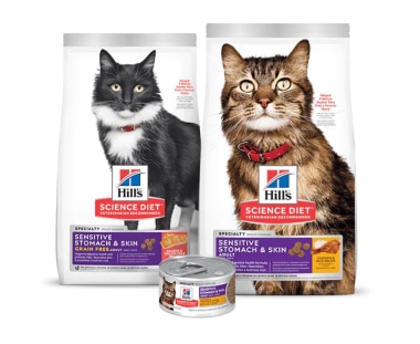 Science light and perfect weight cat food